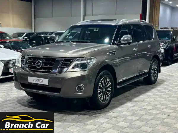 نيسان باترول 2015 بلاتينيوم V8 فضي | فل أوبشن |...