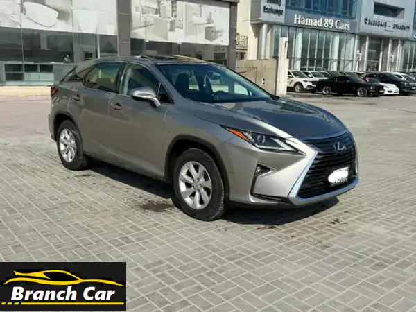 لكزس RX 350 2017 الفضية (وكالة الإمارات): فخامة...