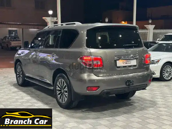 نيسان باترول 2015 بلاتينيوم V8 فضي | فل أوبشن | بحالة الوكالة - لا تفوتها!