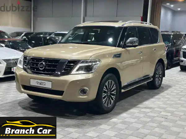 نيسان باترول بلاتينيوم 2015: الأسطورة الفاخرة للبيع...