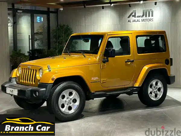 Jeep Wrangler SAHARA model 2014 FOR SALE