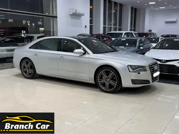 للبيع: أودي A8 L 2014 فضية | فخامة فل كامل، أداء 6 سلندر...