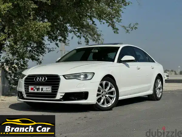 فخامة وأداء: أودي A6 2016 فل كامل للبيع - بيضاء...
