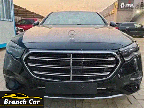 استكشف مرسيدس E200 AMG 2026 الجديدة: قمة الفخامة Premium Plus فل كامل (أسود)