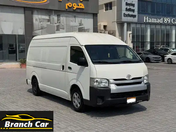 للبيع: تويوتا هايس 2017 أبيض - فان عملي وموثوق به |...