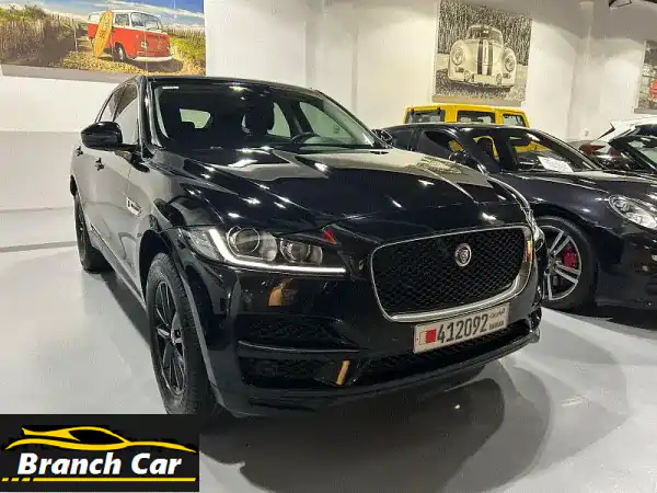 جاكوار F-Pace 2017 AWD V6 | صيانة وكالة | فخامة وأداء 340 حصان...