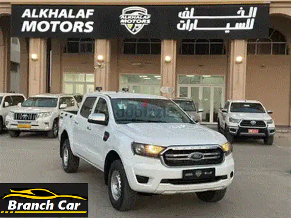 فورد رينجر XLT 2022 أبيض | دفع رباعي ديزل | وكالة عمان | بحالة الوكالة - لا تفوتك الفرصة!