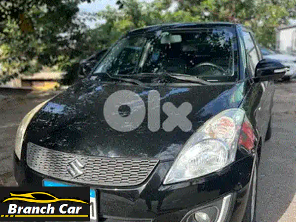 سوزوكي سويفت 2017 سوداء: أناقة، اقتصاد، واعتمادية - مالك واحد وصيانة دورية! (جاهزة للانطلاق)