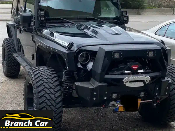 جيب رانجلر روبيكون 2016 معدّل بالكامل: فريد، أسود...