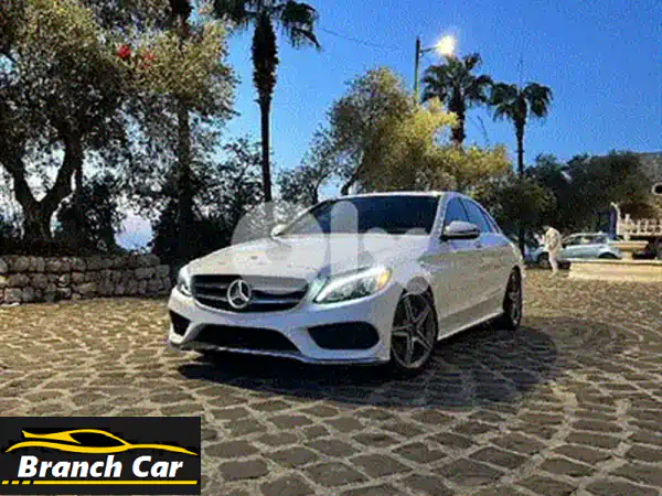 مرسيدس C300 2019 AMG Pack | أبيضxأسود | كارفاكس نظيف | فخامة وأداء مذهل!