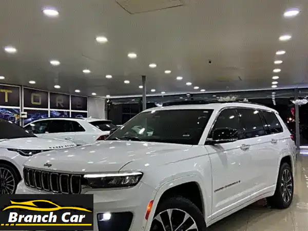 جيب جراند شيروكي 2021 أوفرلاند LWB بيضاء: كأنها جديدة!...