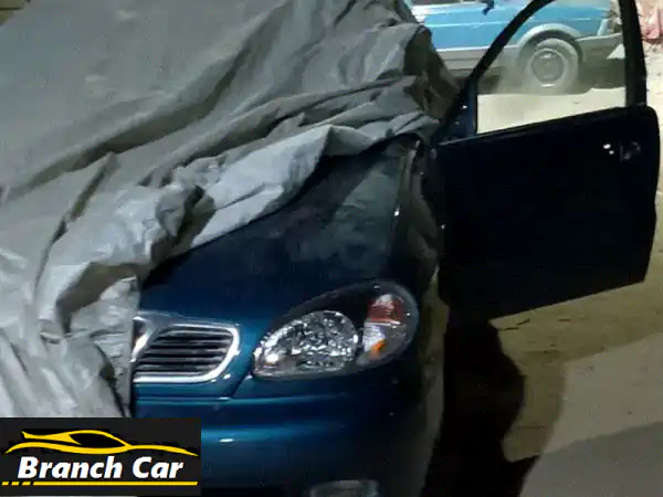 دايو لانوس 1997 كحلي: حالة الزيرو، تكييف ثلاجة، رخصة...