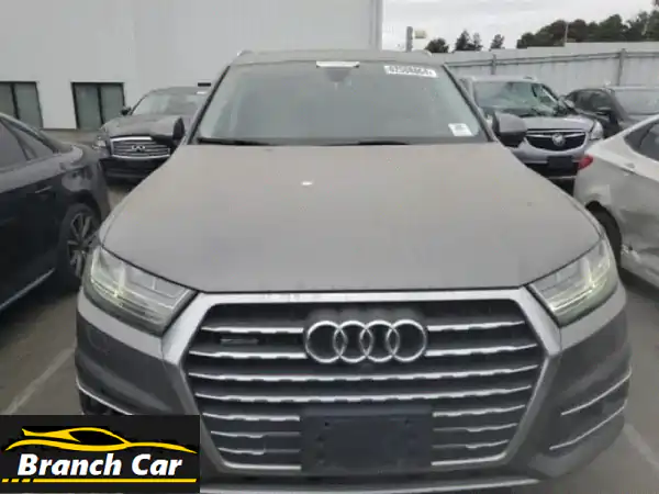 امتلك الفخامة: أودي Q7 2017 فضي Premium Plus - كامل...