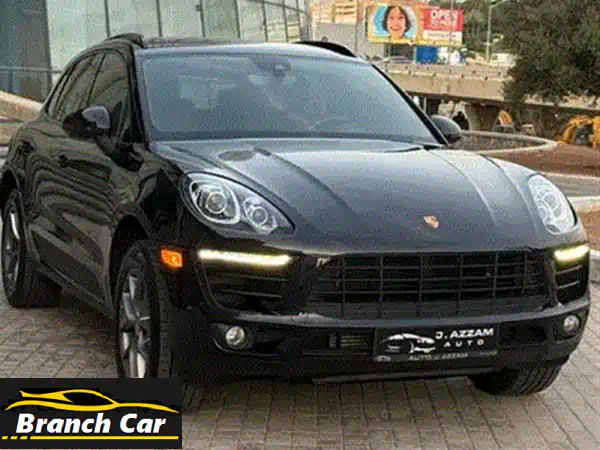 بورش ماكان S 2018 سوداء ملكية: فخامة الأداء بحالة الوكالة (67 ألف ميل) - كارفاكس نظيف!