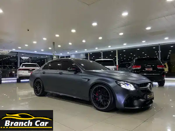 للبيع: مرسيدس AMG E63 S 2017 | V8 BiTurbo | 60 ألف كم | حالة استثنائية