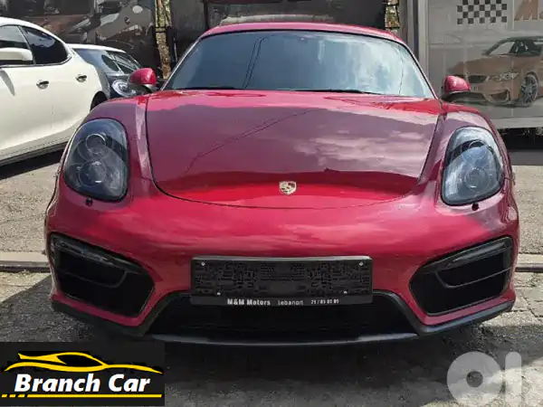 Porsche Cayman GTS 2016 full Options low mileage 40.000 km one owner