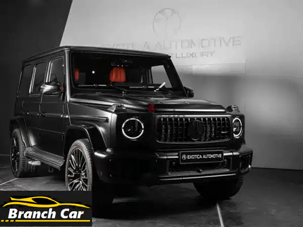 مرسيدس AMG G63 2025 زيرو كم | G-Wagon الأسطورية تنتظرك!