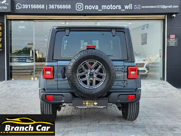 جيب رانجلر سبورت 2025 للبيع: 1900 كم فقط! كالجديدة | ضمان الوكيل حتى 2030 | فرصة لا تعوض!