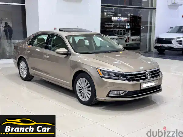 فولكس فاجن باسات 2017 ذهبية | فل اوبشن 76 ألف كم | تأمين 2026...