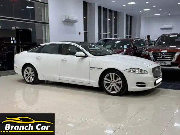 جاكوار XJ 2014 أبيض للبيع: فخامة بأداء 6 سلندر -...