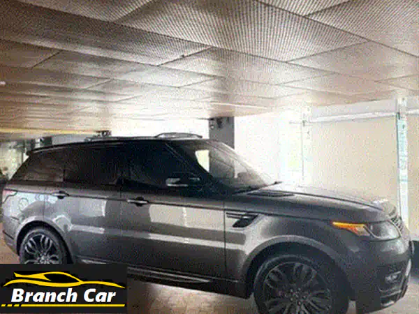 رينج روفر سبورت V6 ديناميك 2018 | فخامة سوداء وأداء رياضي | كارفاكس نظيف | تجهيزات كاملة