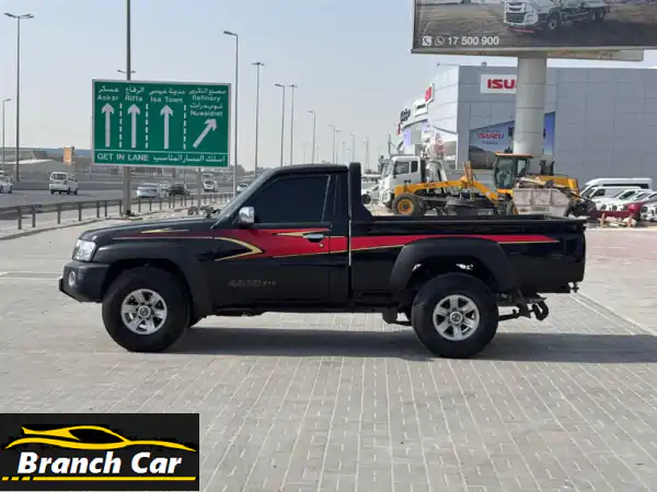 فرصة لا تعوض! نيسان باترول بيك أب 2014 أسود: قوة 4.8L يدوية، تأمين 2026 (البحرين)