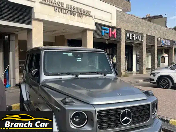 مرسيدس G-Class G500 2021 | رمادي مطفي أصلي | كالجديدة...