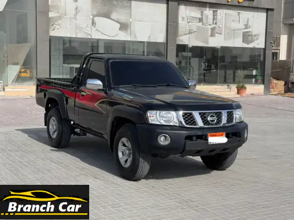 فرصة لا تعوض! نيسان باترول بيك أب 2014 أسود: قوة 4.8L...