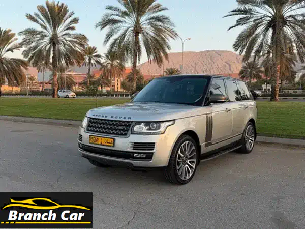 رنج روفر فوج SE V8 سوبرتشاج 2015 خليجي عمان قمة النظافه