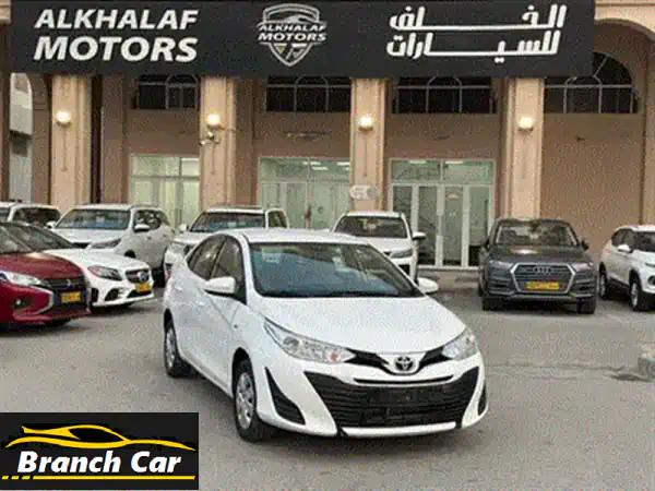 تويوتا يارس 2023 صالون | نظيفة جداً 56 ألف كم | بدون حوادث أو أصباغ | تمويل متاح | الخلف للسيارات