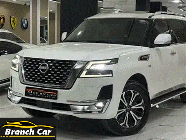 نيسان باترول 2026 SE جديد كلياً | وكالة الحشار (خليجي) | لون أخضر ديواني مميز | بدون تيربو