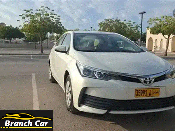 فرصة استثنائية: تويوتا كورولا 2018 GLE | صالون وكالة عمان | نظافة فائقة للبيع