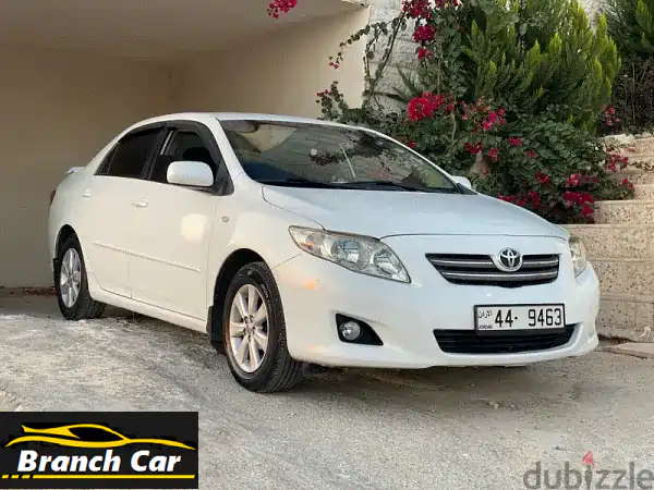 تويوتا كورولا 2009 وارد خليجي فحص كامل | فل...