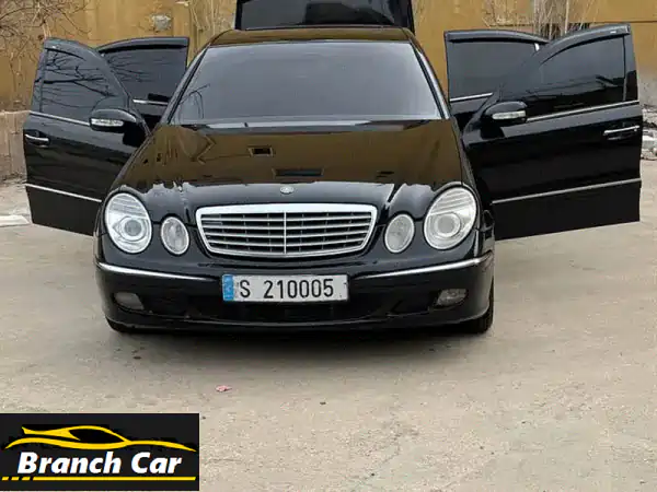 فرصة ذهبية! مرسيدس E320 موديل 2003 - بحالة 'كالجديد' تماماً...