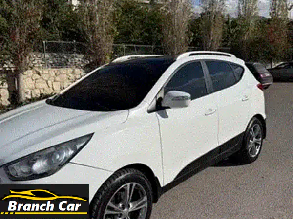 هيونداي توسان 2015 دفع رباعي | مصدر شركة | بيضاء كاللؤلؤ | 140 ألف كم فقط | حالة لا تُصدق!