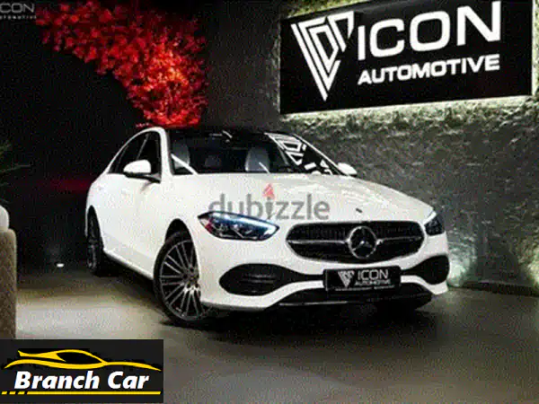 فرصة ذهبية: Mercedes C180 AMG 2023 كسر زيرو حقيقية | ضمان الوكيل | 6000 كم فقط - وصول جديد!