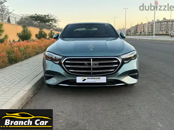 مرسيدس E200 Exclusive Premium Plus: الفخامة المطلقة (صفر كم) -...