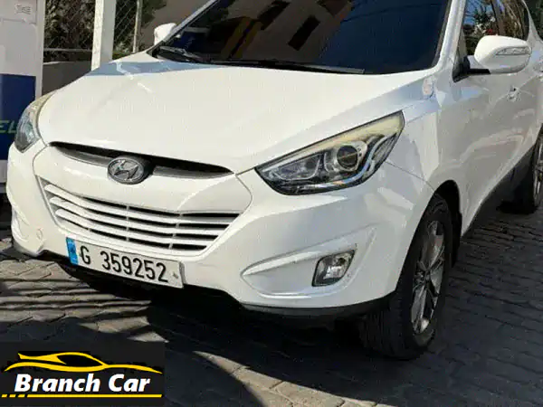 هيونداي توسان 2015 دفع رباعي | مصدر شركة | بيضاء كاللؤلؤ...