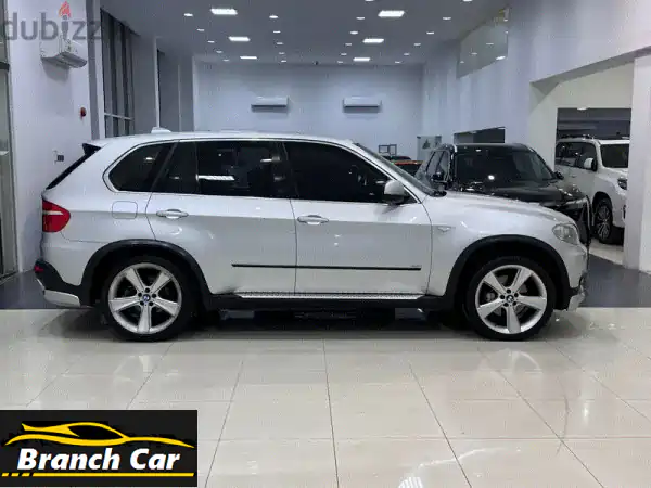 BMW X5 2007 فضي - قمة الفخامة والأداء | كامل المواصفات (فول أوبشن) | فرصة لا تعوض!