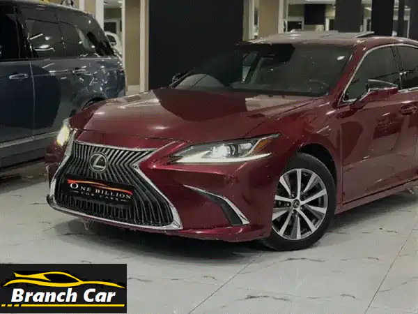 لكزس ES350 2019 | الفخامة الحمراء وارد المالك الأول |...