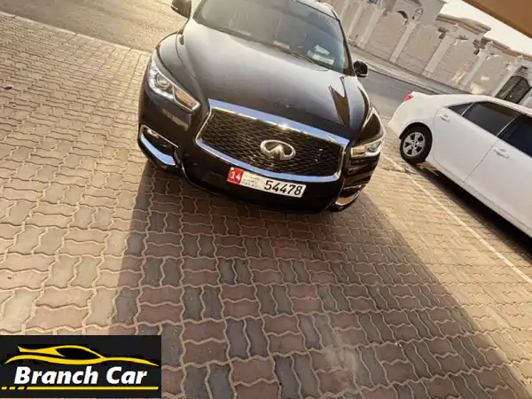 للبيع: انفينيتي qx60 موديل 2017 بمحرك 3.5 لتر 6 سلندر....