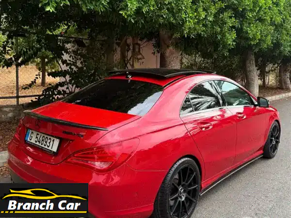 مرسيدس CLA200 موديل 2016 حمراء - أداء رياضي Stage 1،...