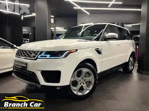 رينج روفر سبورت V8 ديناميك 2018 | 518 حصان سوبرتشارج | ممشى قليل | كلين كارفاكس