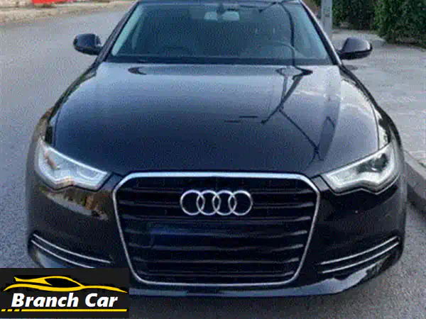 Audi A6 2015: امتلك الفخامة والأداء من مالك واحد! صيانة كاملة وجاهزة للانطلاق 🌟