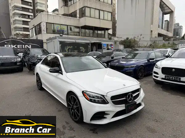مرسيدس C300 AMG 2019 للبيع: فخامة، أداء، وكارفاكس نظيف!