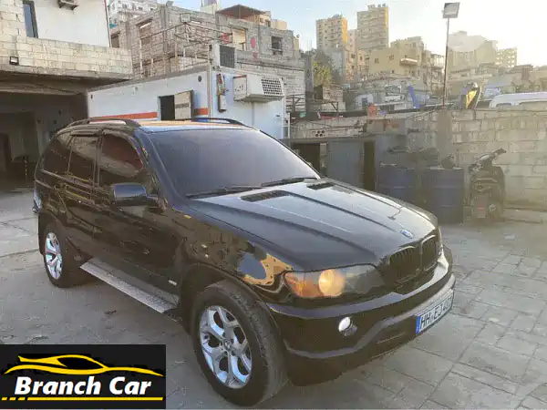 BMW X5 2003 كالجديدة: قوة وفخامة X5 بحالة استثنائية (طرابلس)
