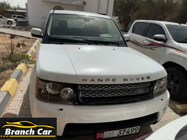 رنج روفر سبورت موديل 2013، السيارة مالك ثاني، ماشية 112 ألف كيلومتر، بحالة الوكالة، ما فيها خدوش، ..
