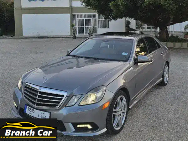 امتلك الأسطورة: مرسيدس E 550 AMG V8 موديل 2010 - فخامة...
