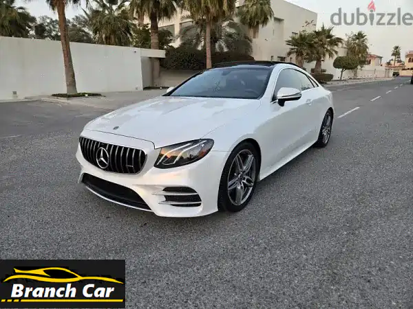 استمتع بالفخامة المطلقة: مرسيدس E400 AMG كوبيه 2018 - وارد كندا، بحالة وكالة وفل مواصفات
