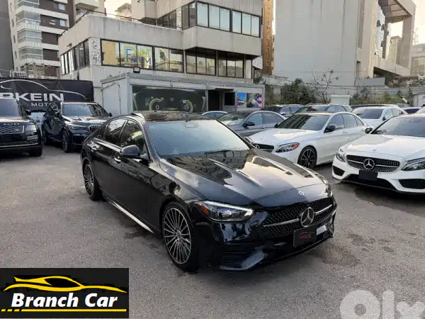 فرصة ذهبية: مرسيدس C300 AMG 2022 - 6,000 ميل فقط! كأنها...